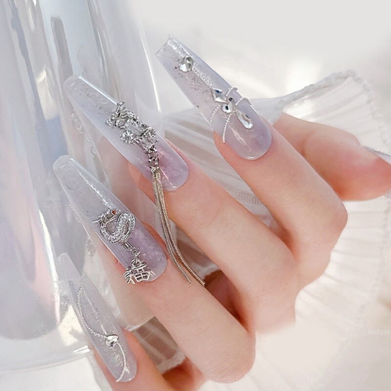 Suitable for Various Occasions 2024 Chinese Metal Drill Pendant