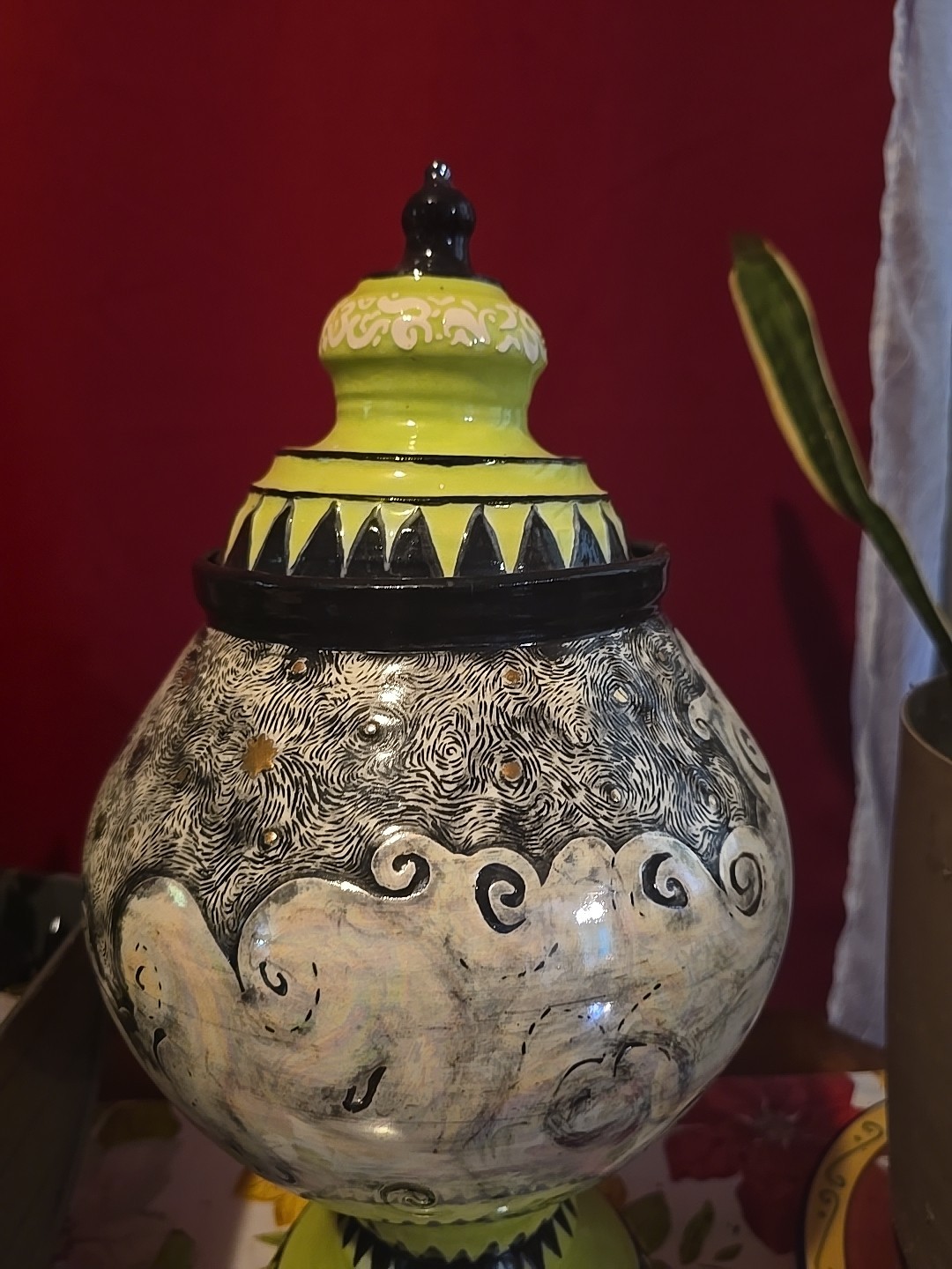 Huge Cremation Funeral Urn for Adult Ashes Unique Memorial URN