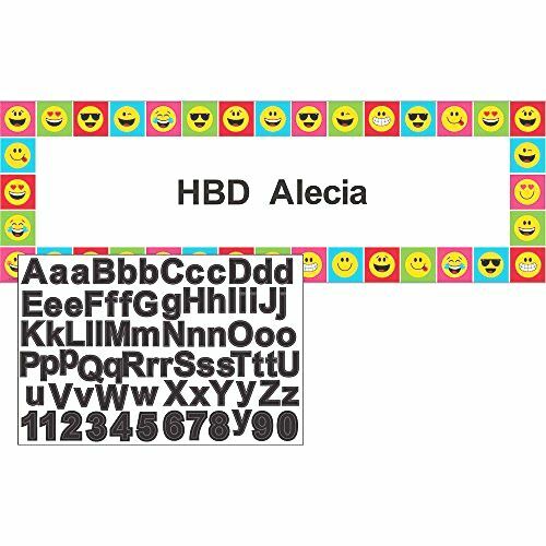 Creative Converting Show Your Emojions Giant Party Banner with Stickers