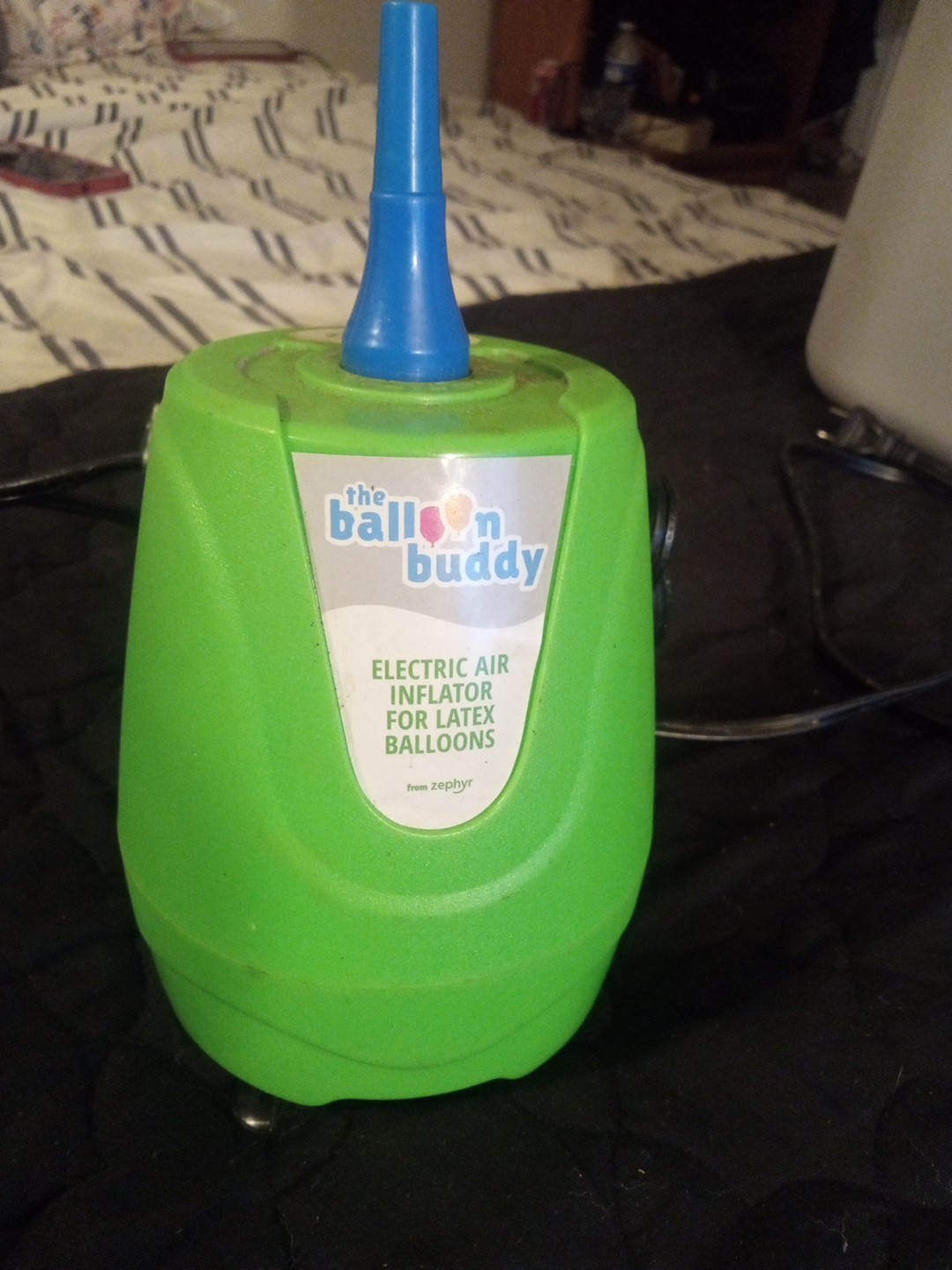 Balloon Inflator Buddy Electric Air For Balloons, Air Mattress, Pool Toys, Craft