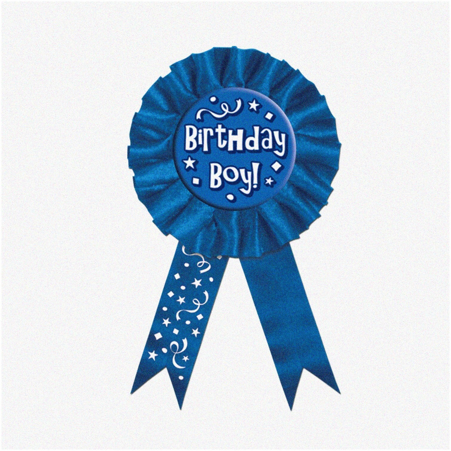 Blue Fabric Ribbon for Birthday Party Decorations