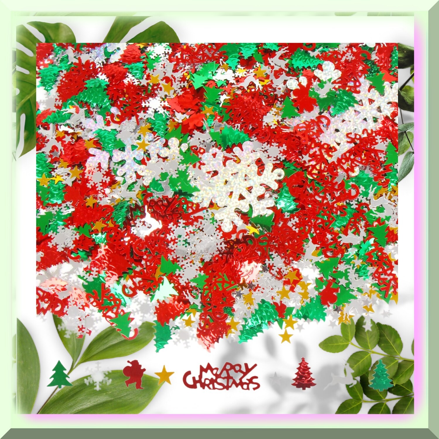 Metallic Confetti Party Decorations 7200pcs