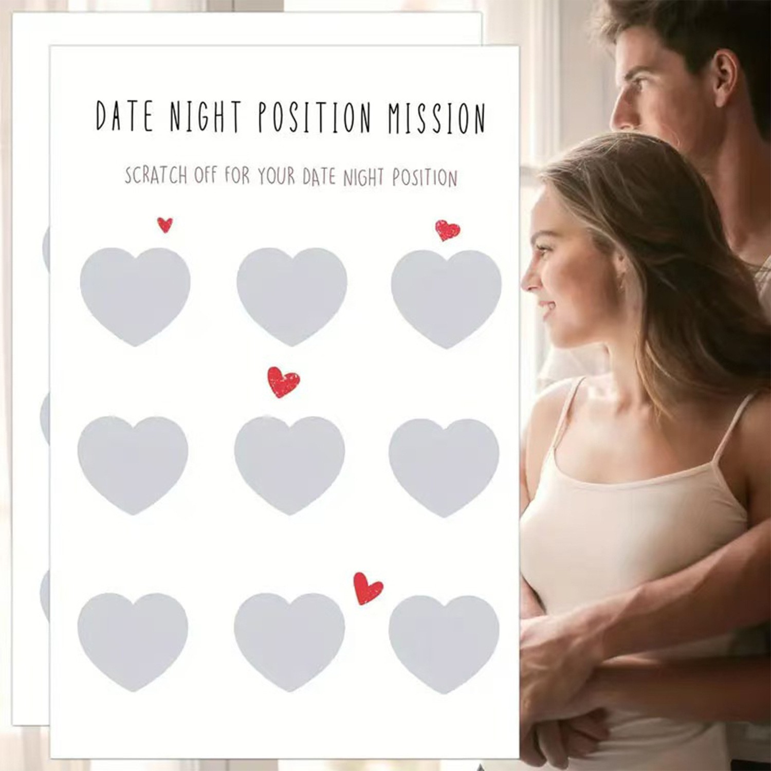 Funny Valentines Day Card – Naughty Valentines Day Card for Him Her Anniversary