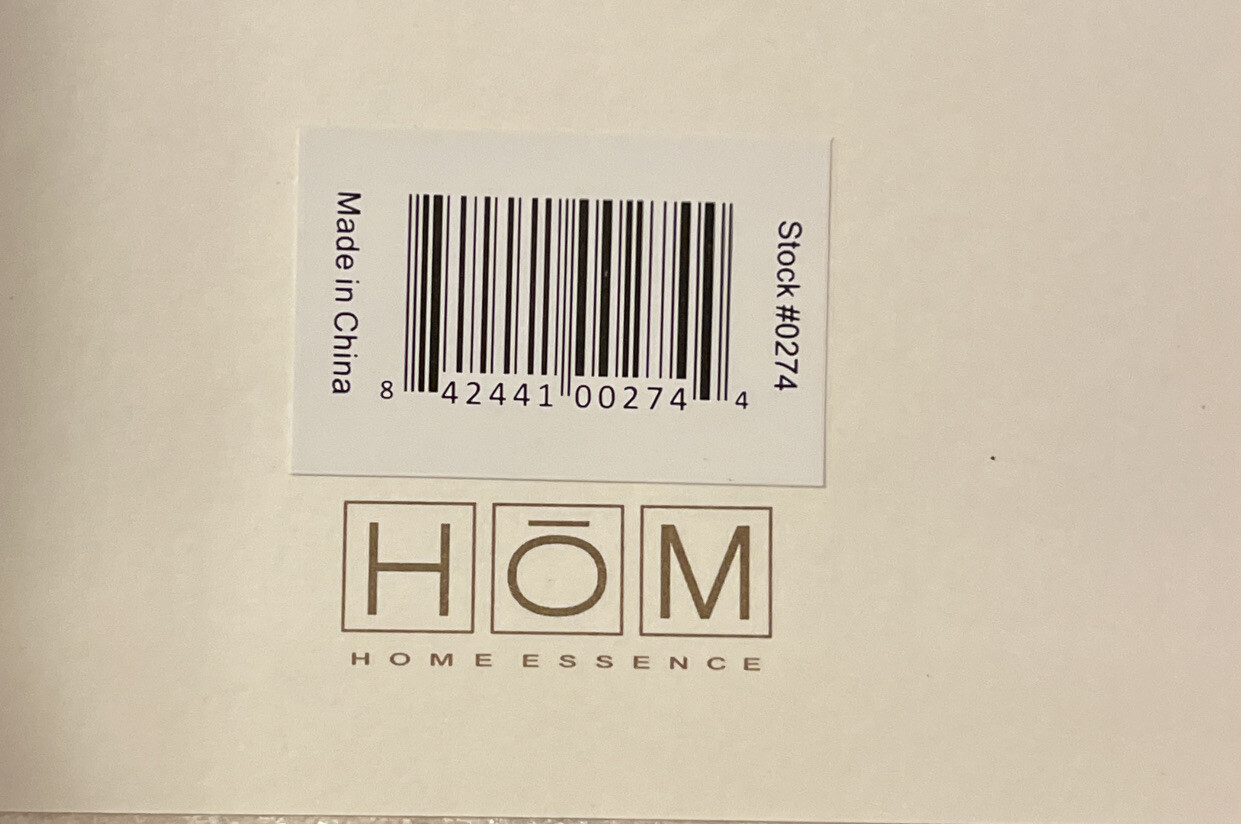 HOM Home Essence Guest Book Gold Boxed