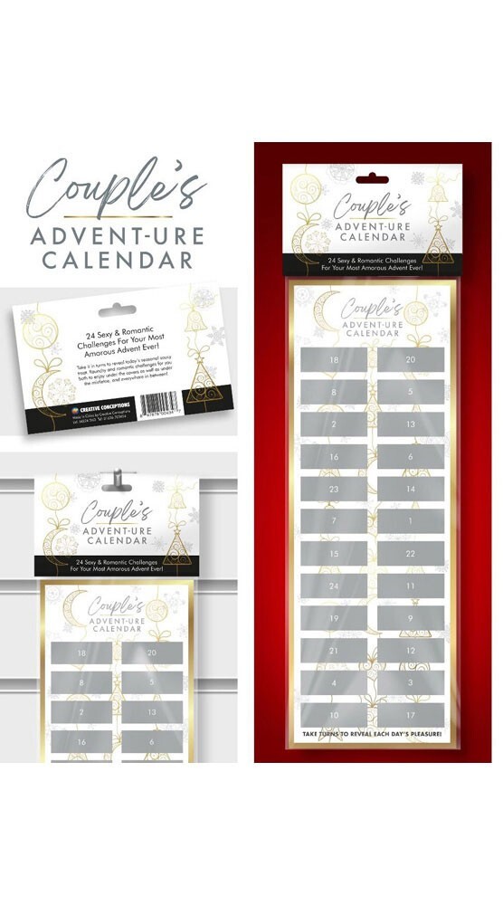 The Couple’s Advent-Ure Scratch Calendar – 24 Sexy and Romantic Challenges