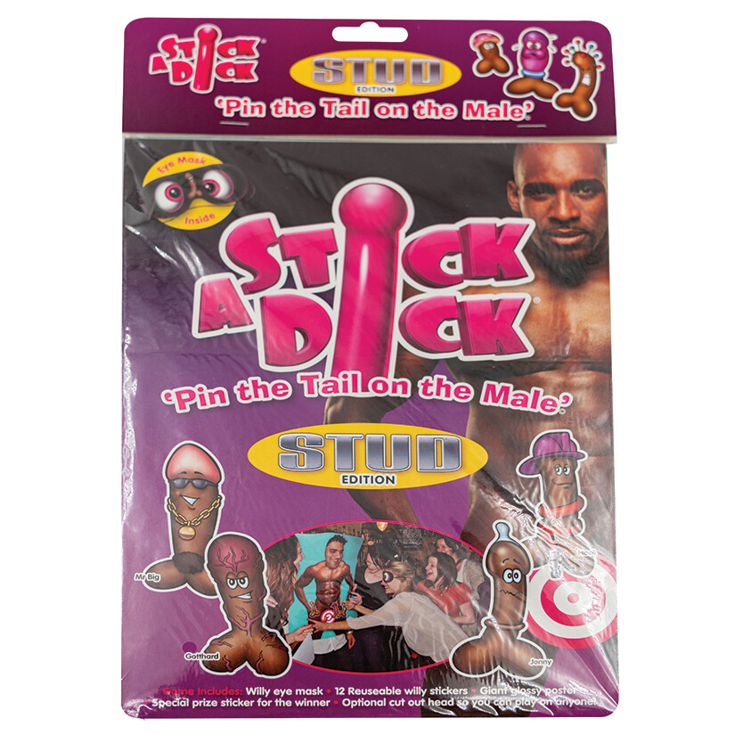 Bachelorette Party Stick A Dick Game Stud Edition – Fun Bridal Shower Favors