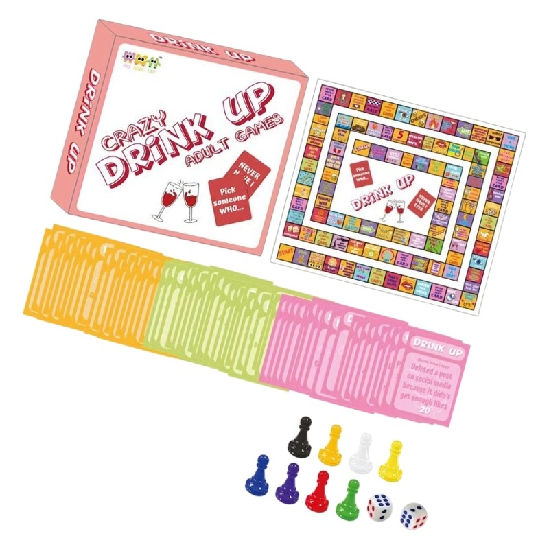 Couples Travel Board Game with Various Play Mode for Dating Night Entertainment
