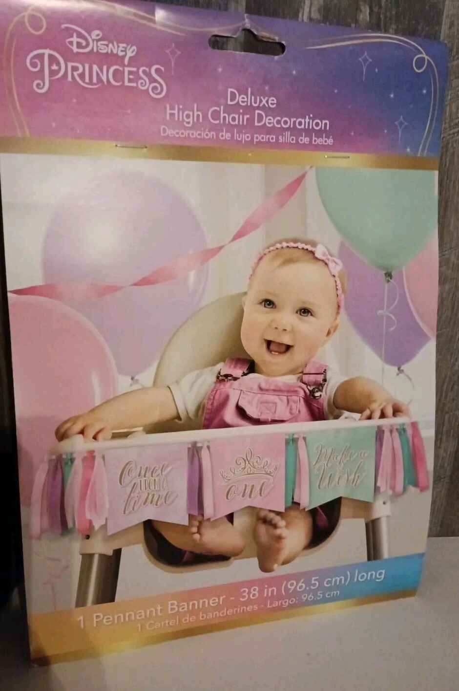 Minnie Mouse 1st Birthday Disney Princess High Chair Decorating Kit Party Decor