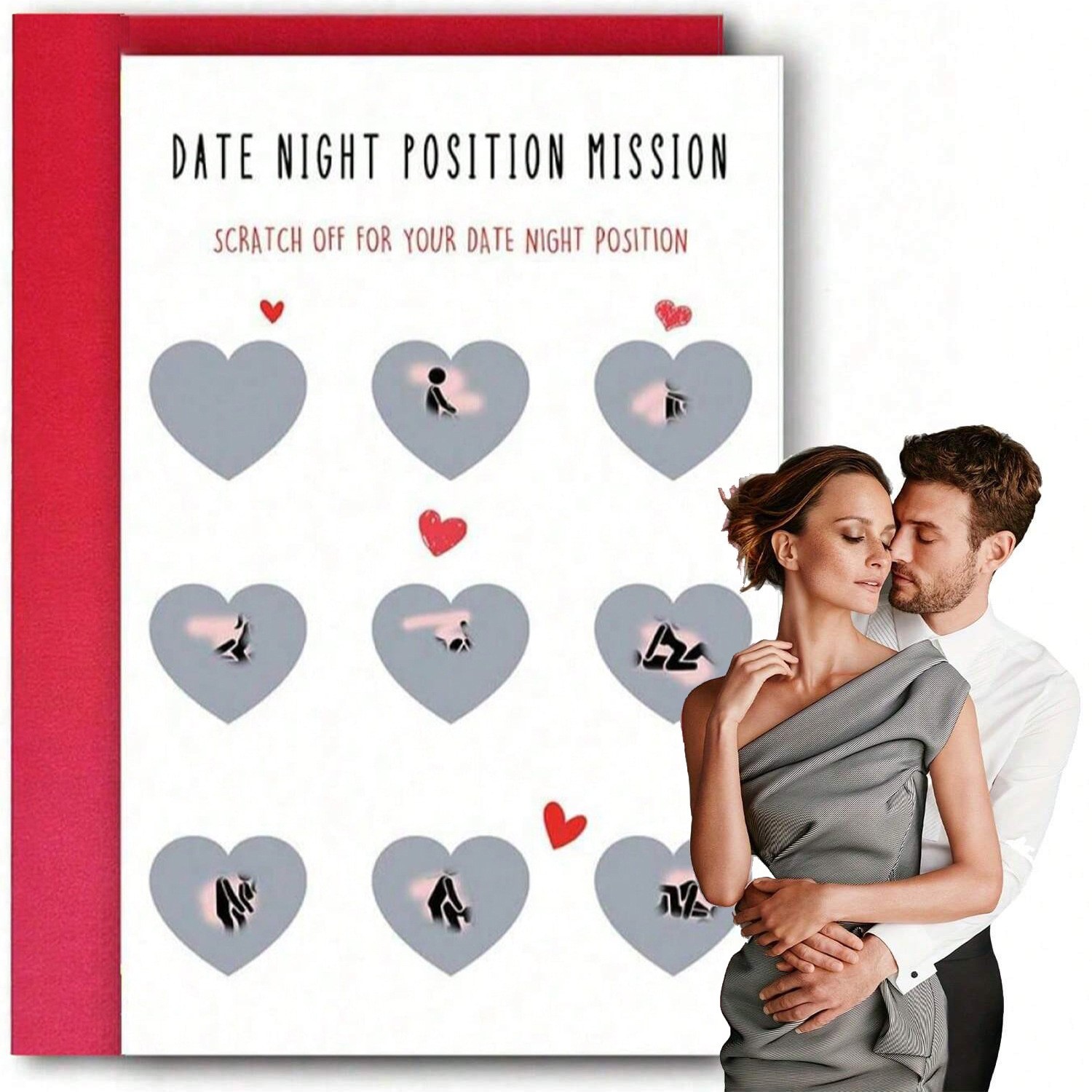 Funny Valentines Day Card – Naughty Valentines Day Card for Him Her Anniversary