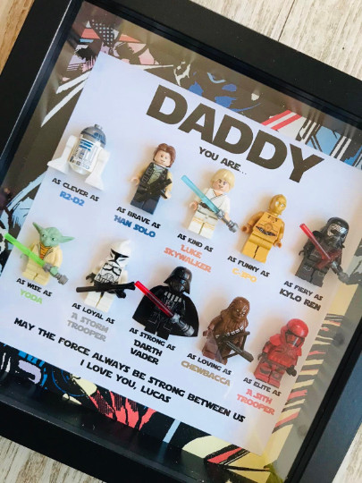 Star Wars Frame | Personalised Star Wars Gift | Personalised Gifts for Him