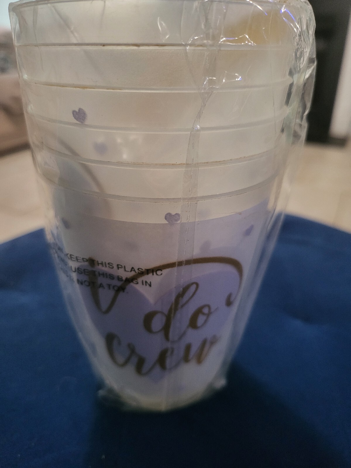 “I Do Crew” Bachelorette Party Cups- Pack Of 6