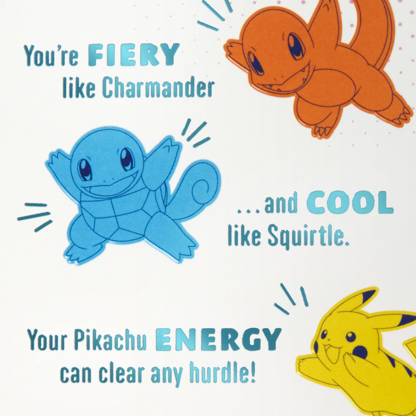 Hallmark Pokémon Birthday Card for Kid (A Champion’s Heart) 49, pink