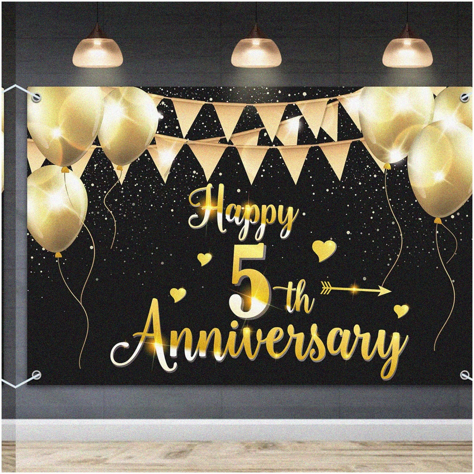 Celebration Backdrop 6×4 Feet Polyester Reusable