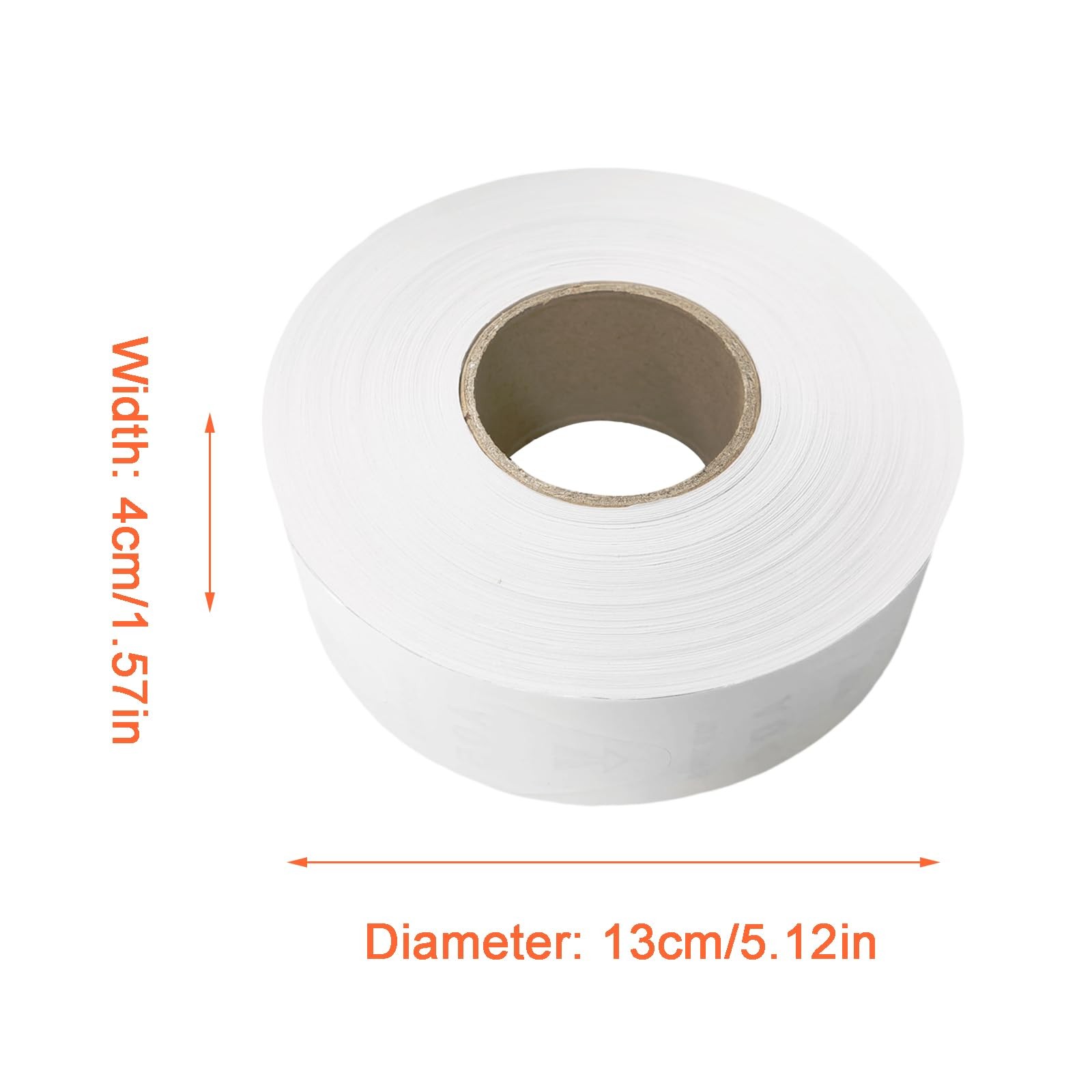 1 Roll Turn O Matic Tickets 2-Digit Take a Number 3000 PCS A01-E99 White