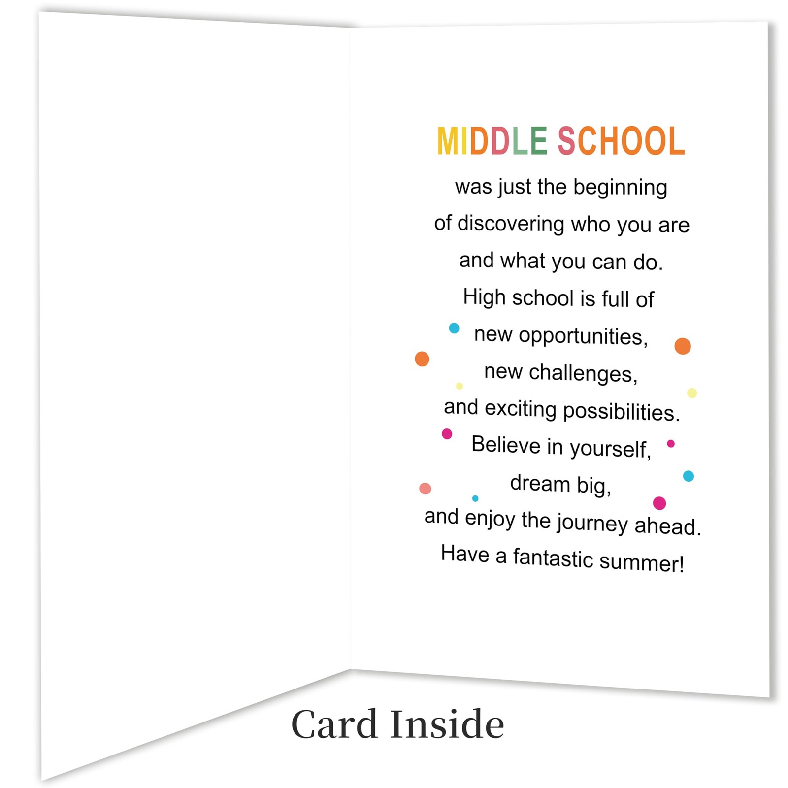 Smithtuy 8th Grade Graduation Gifts 8 x 5.3 inches / 20.5 x 13.5 cm, SY-251