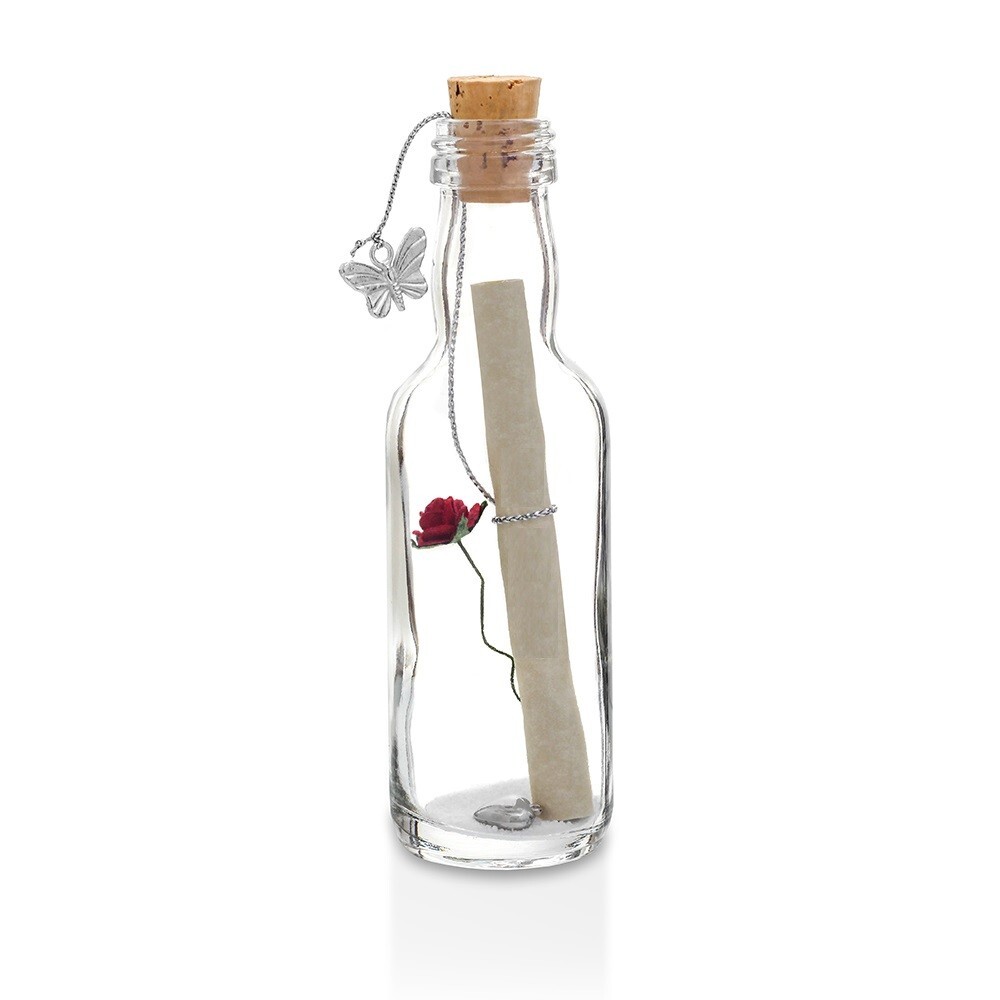 Personalised Birthday Gifts for Her | Message in a Bottle with Gift Box | Unique