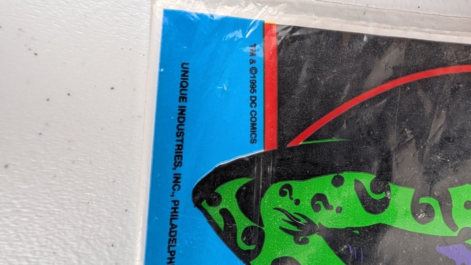90s Batman Forever Party Loot Bags Riddler Batman Forever Superheroes NOS Sealed