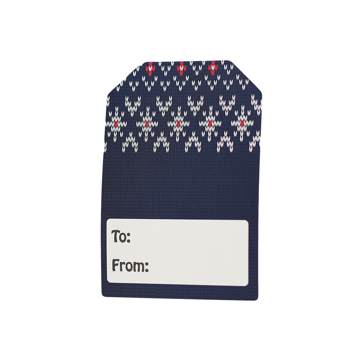 Christmas Sweater Holiday Gift Tags | 2 x 3″ inch – 100 Pack