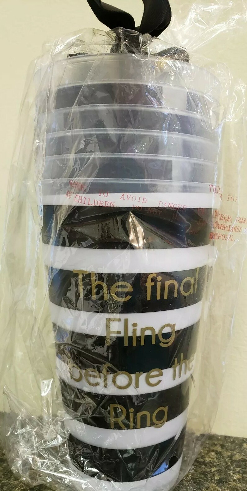 New Bachelorette Party Cups by MSC 6 lot, Pick Phrase