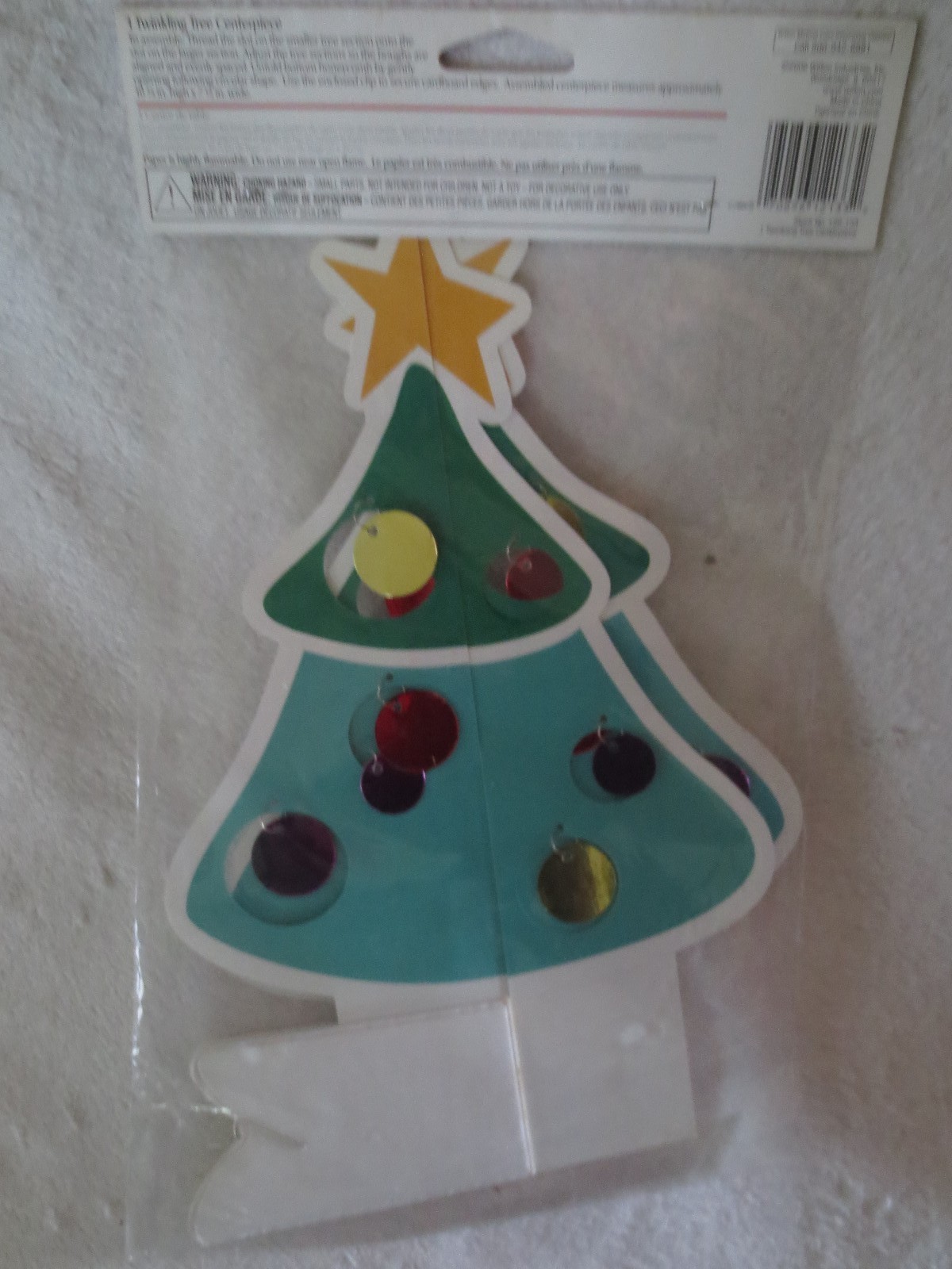 Wilton Christmas Twinkling Tree Centerpiece Table Deco
