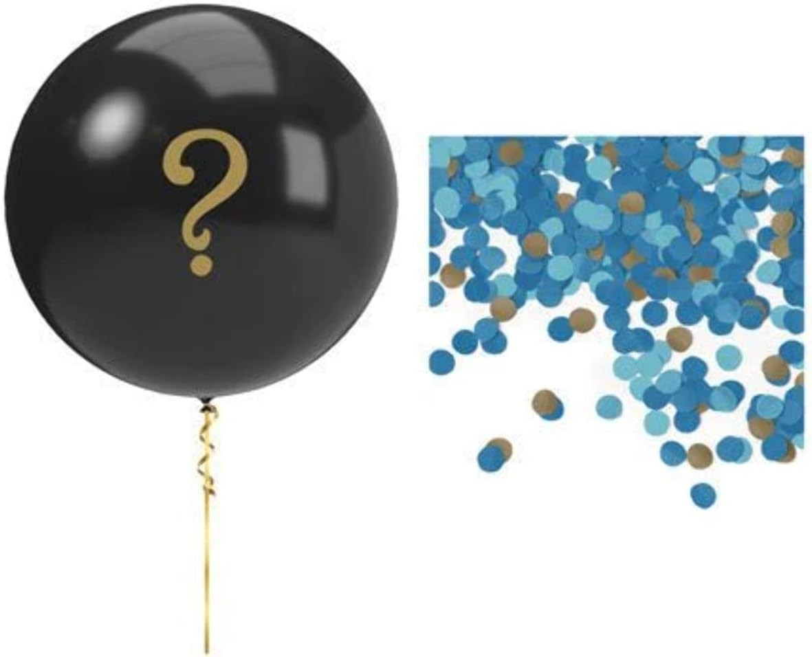 NEW! Gender Reveal Confetti Balloon Kit – BLUE/BOY