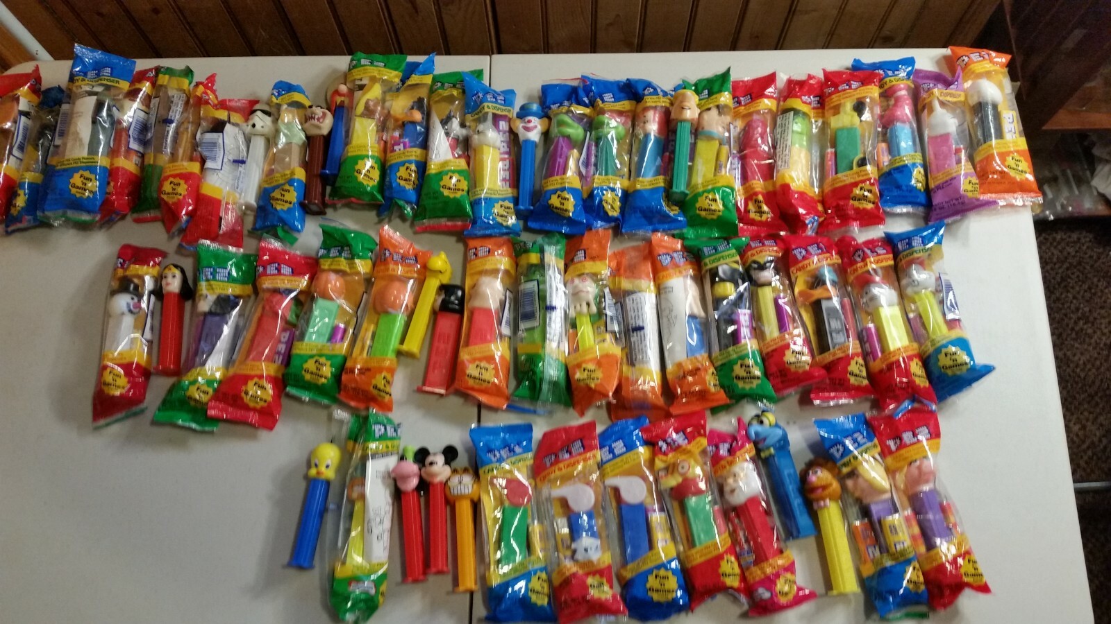 Pez Bag Candy Dispensers Complete Your Collection