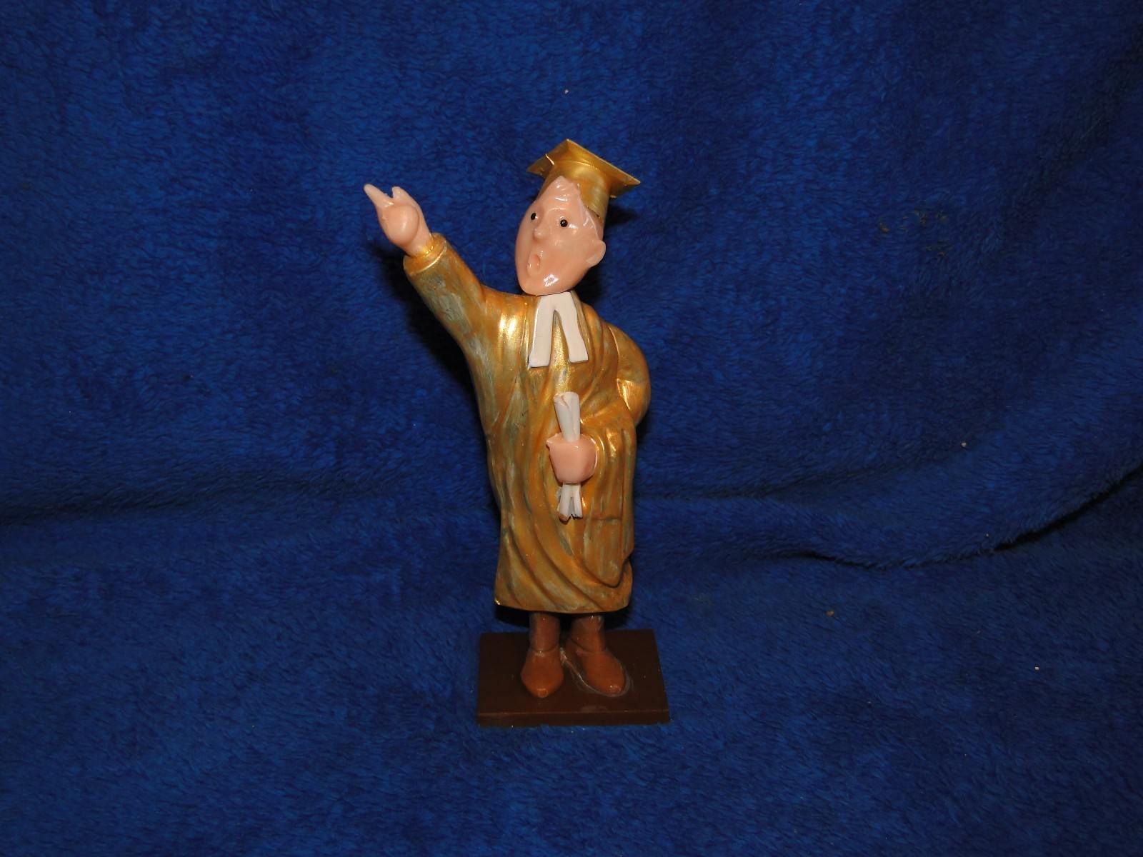 New Wilton Male/Boy Graduate Figurine Caketop copywrite 1972 1316-9531 U pick