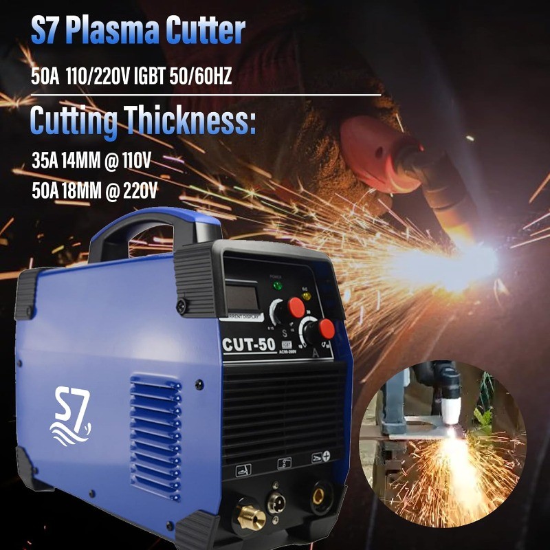 Cutter,CUT50 55Amp 110V/220V Dual Voltage IGBT Cutting Machine