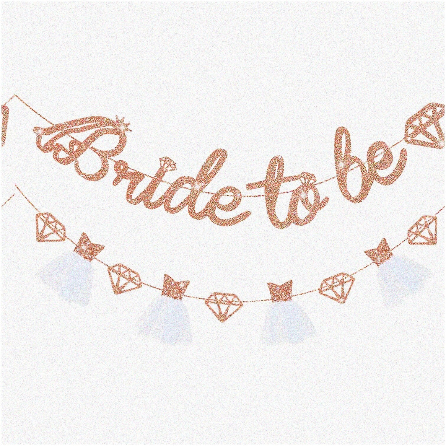 Bride-to-Be Celebration Kit with 3D Dress Garland