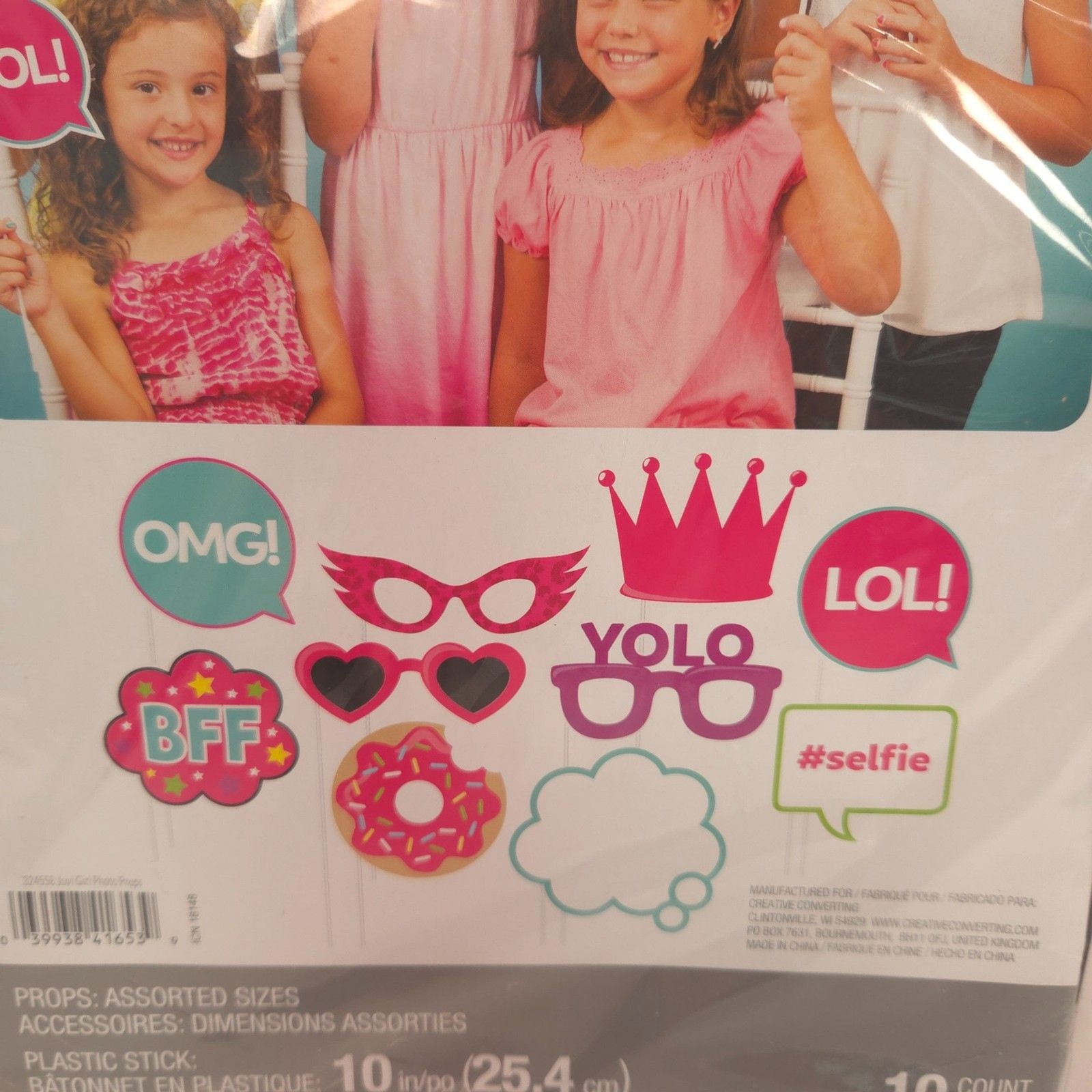 3 Photo Booth Props Sets Party Birthday Wedding Graduation Selfie Accessories