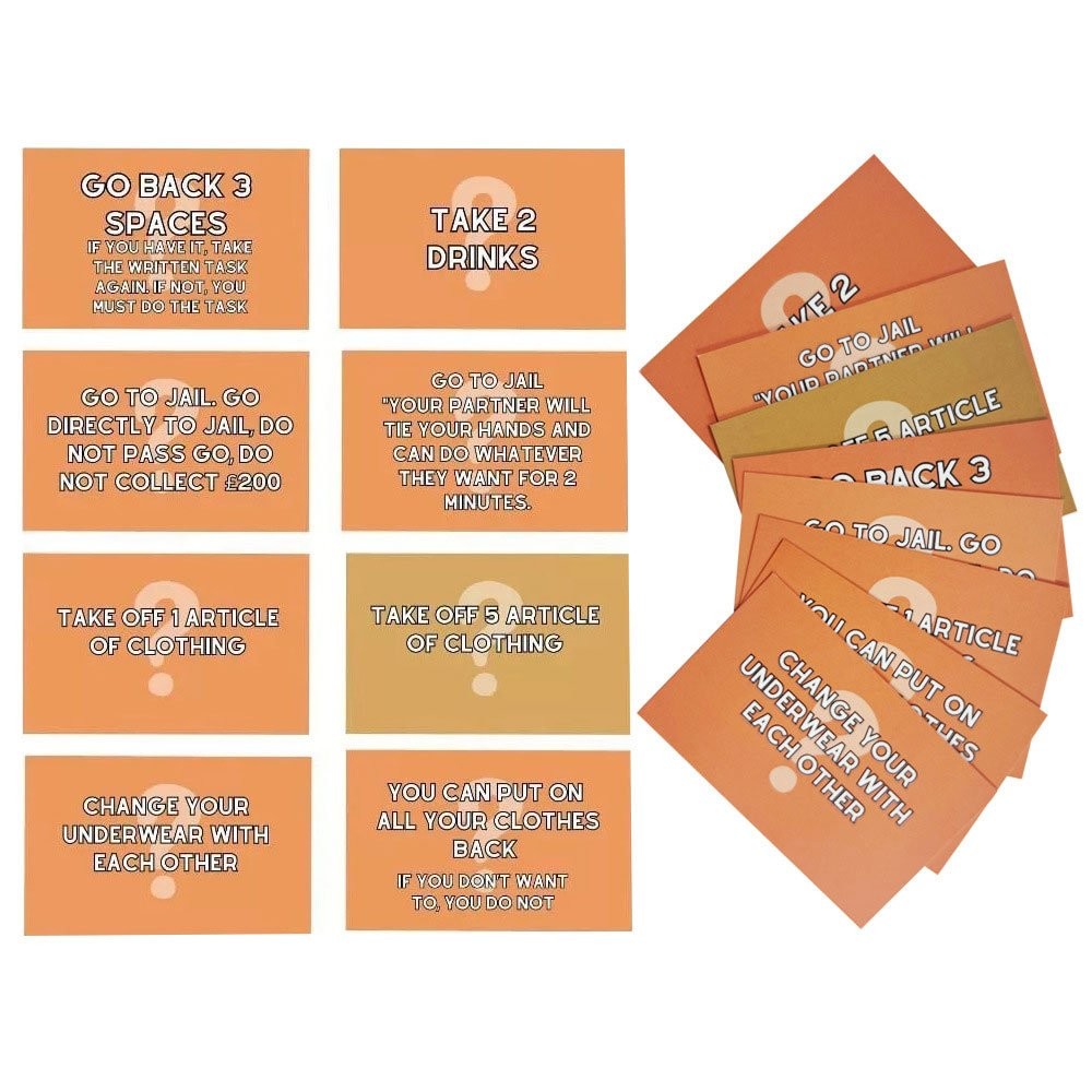 Couple Adult Opoly Board Game Deck Cards Date Night Ideas Conversation Intimacy