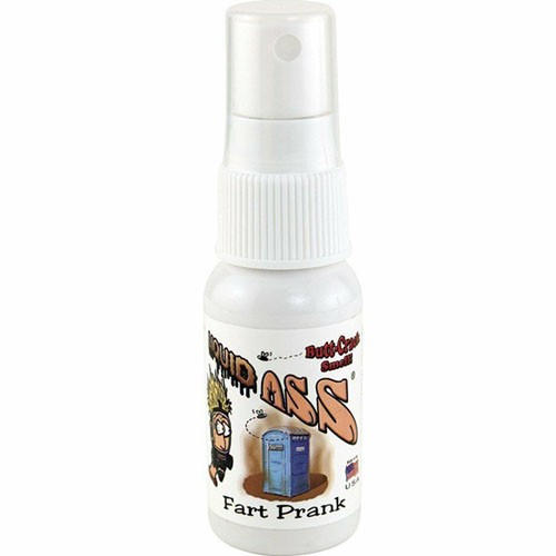 1 LIQUID ASS SPRAY TOP & 1 STINK PERFUME BOTTLE
