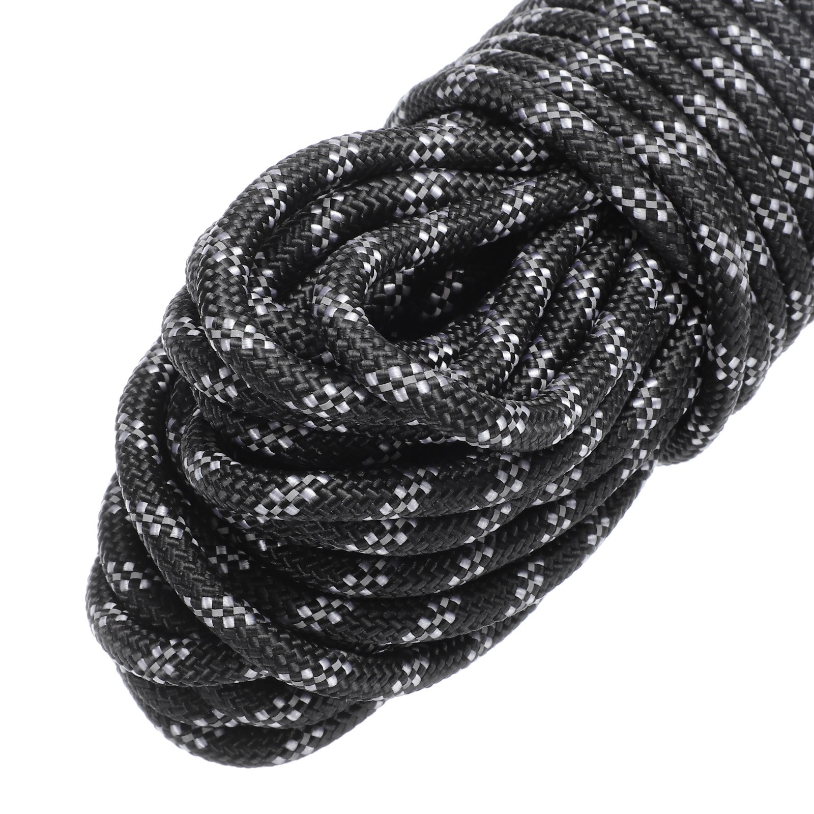 1/4″ 30m Black Nylon Braid Rope