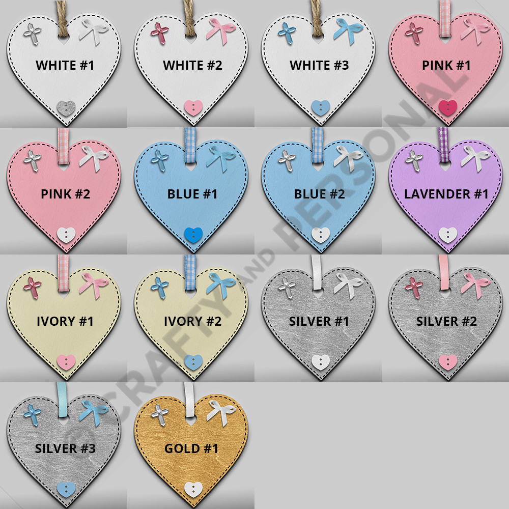 Personalised 1st First Holy Communion gift plaque wooden heart keepsake present