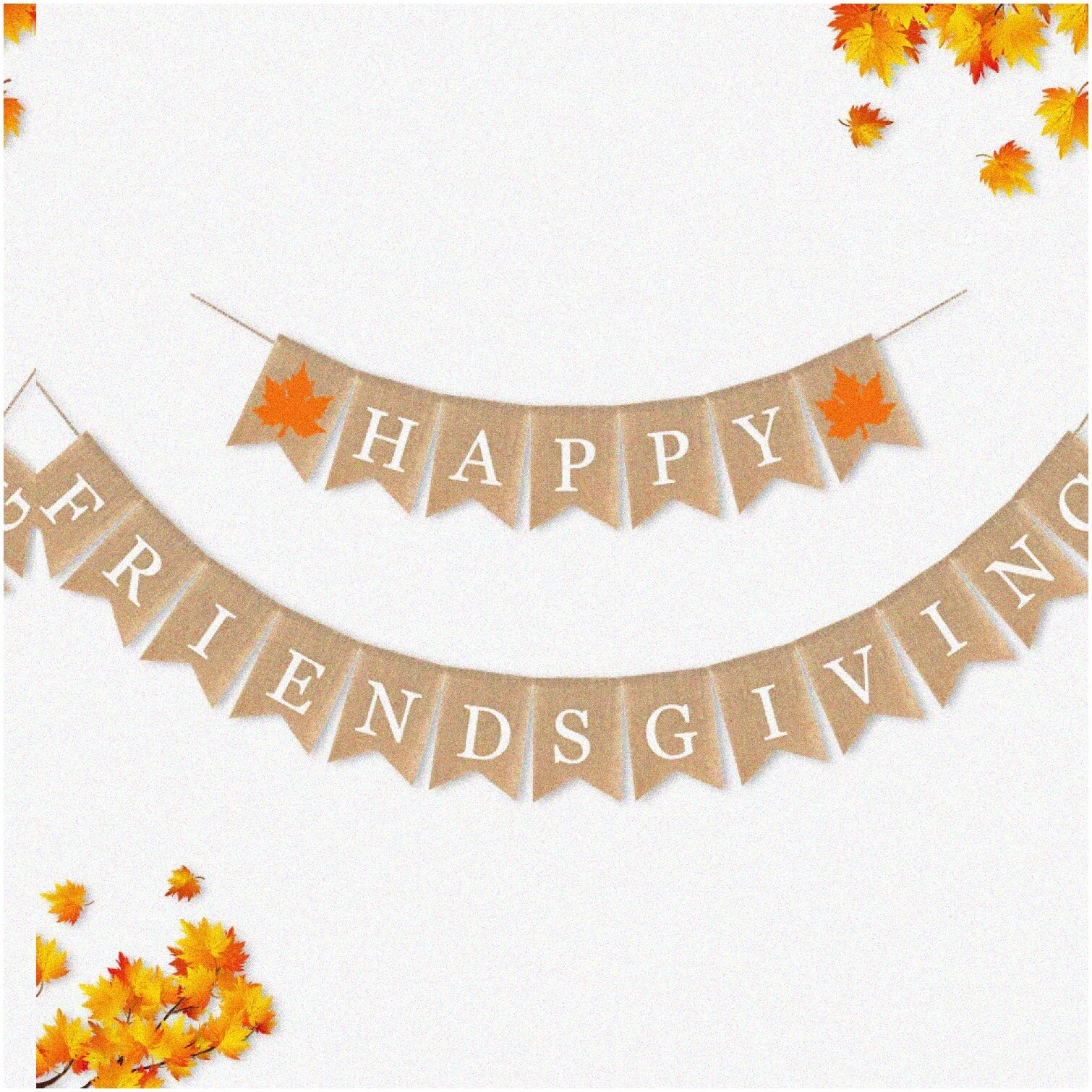 Rustic Burlap Garland Kit 1317cm for Festivals Parties