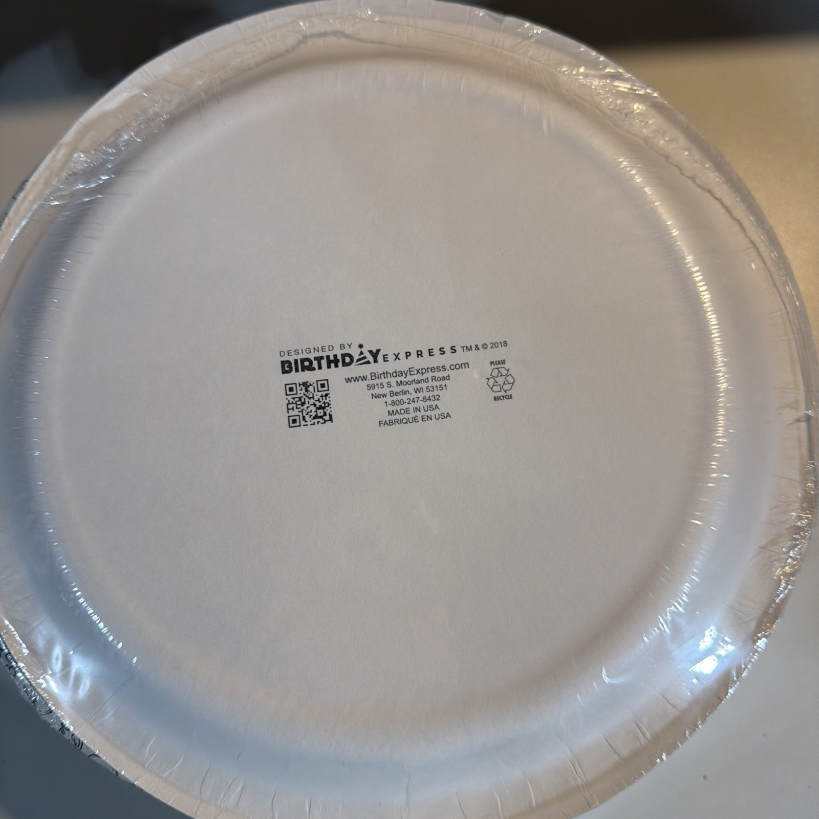 Birthday Express Baby-Q Baby Shower Plates 48 Total (6 Packs/8)