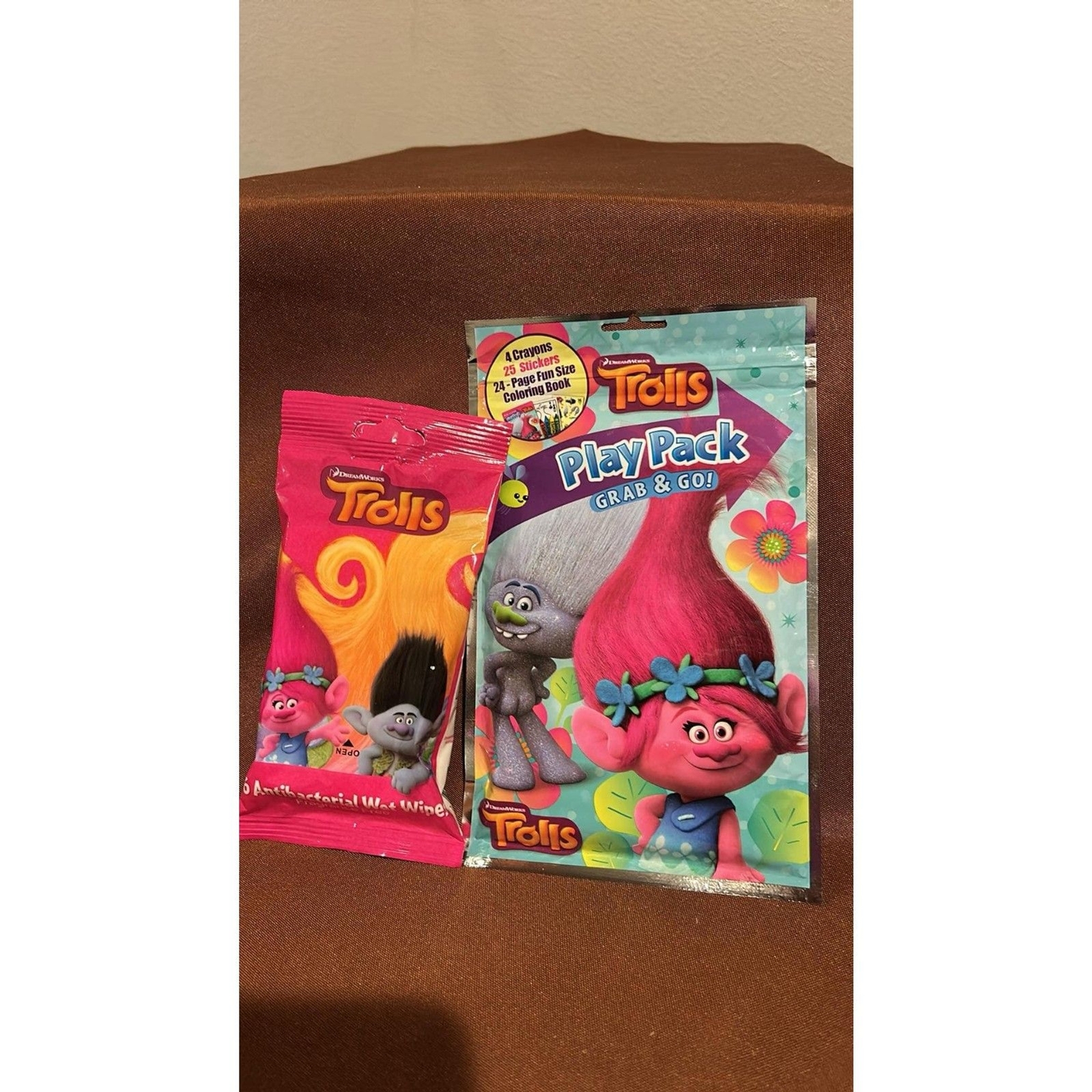 Lot of 9 Troll Party Favors Puzzles Golden Books Activity Book Others