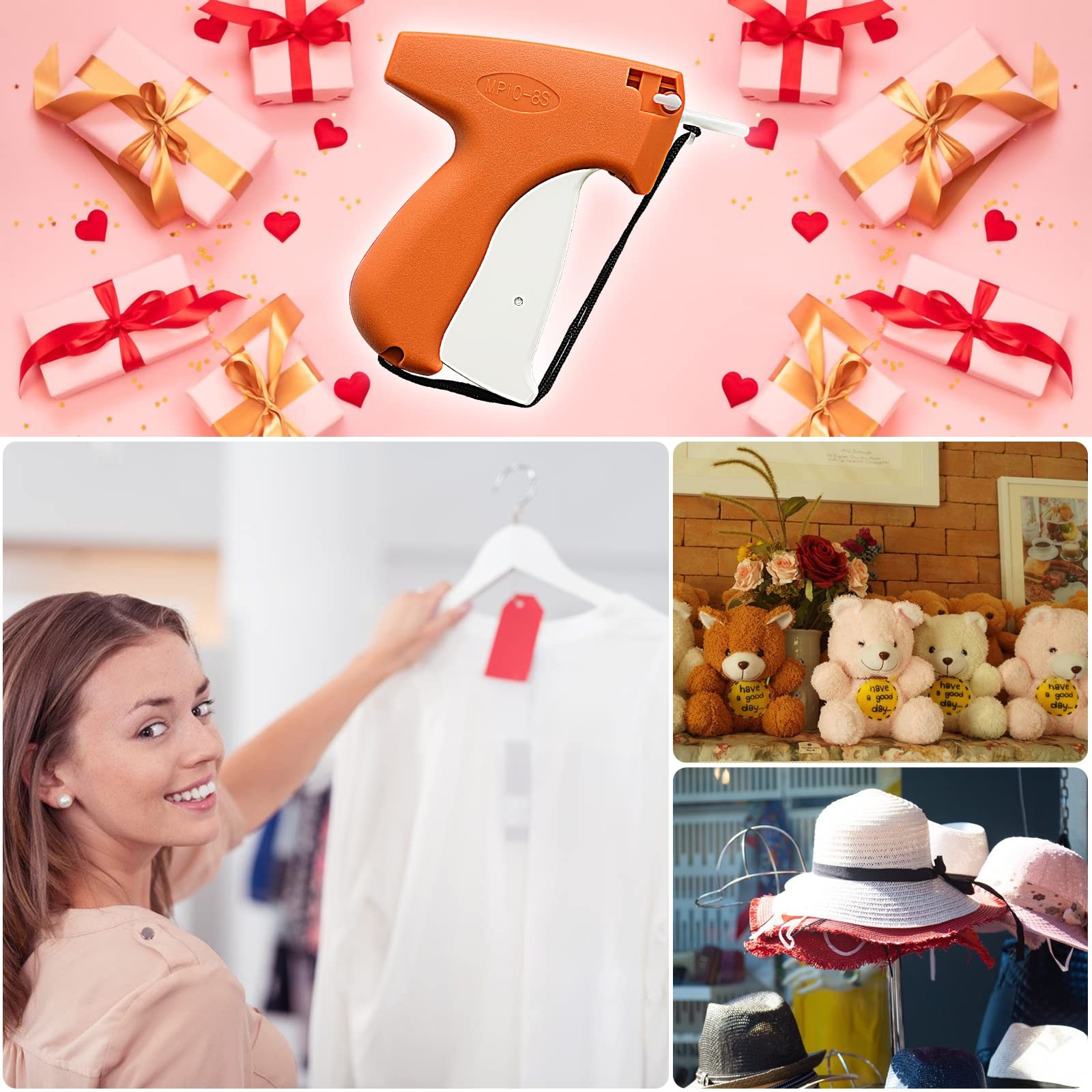 Tagging Gun for Clothing, 2006 Pieces Price Tag Attacher Gun Kit for Clothes …