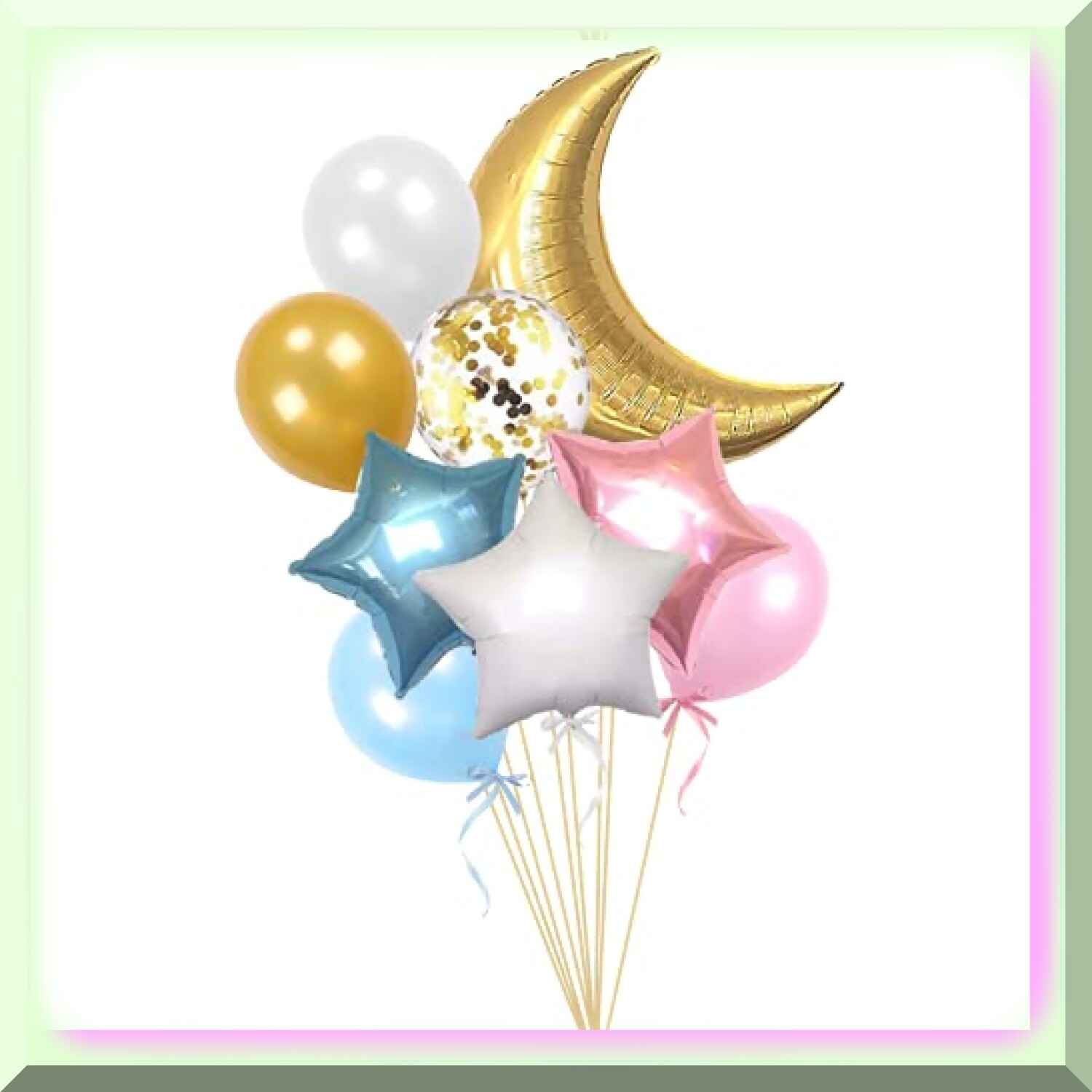 Baby Shower and Gender Reveal Balloon Bouquet