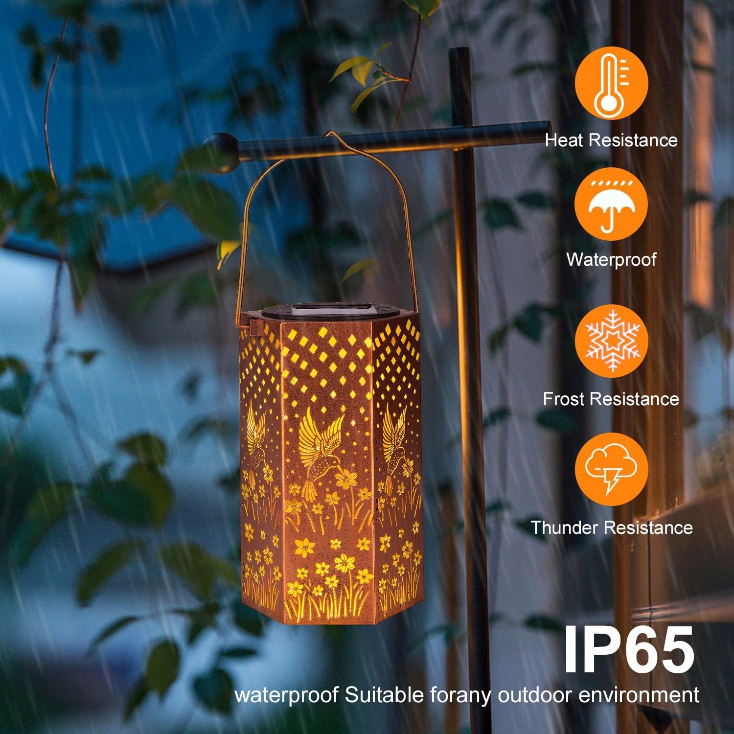 Birthday Gifts for Women Hummingbird Solar Lights Outdoor – Gifts for Mom, Mo…