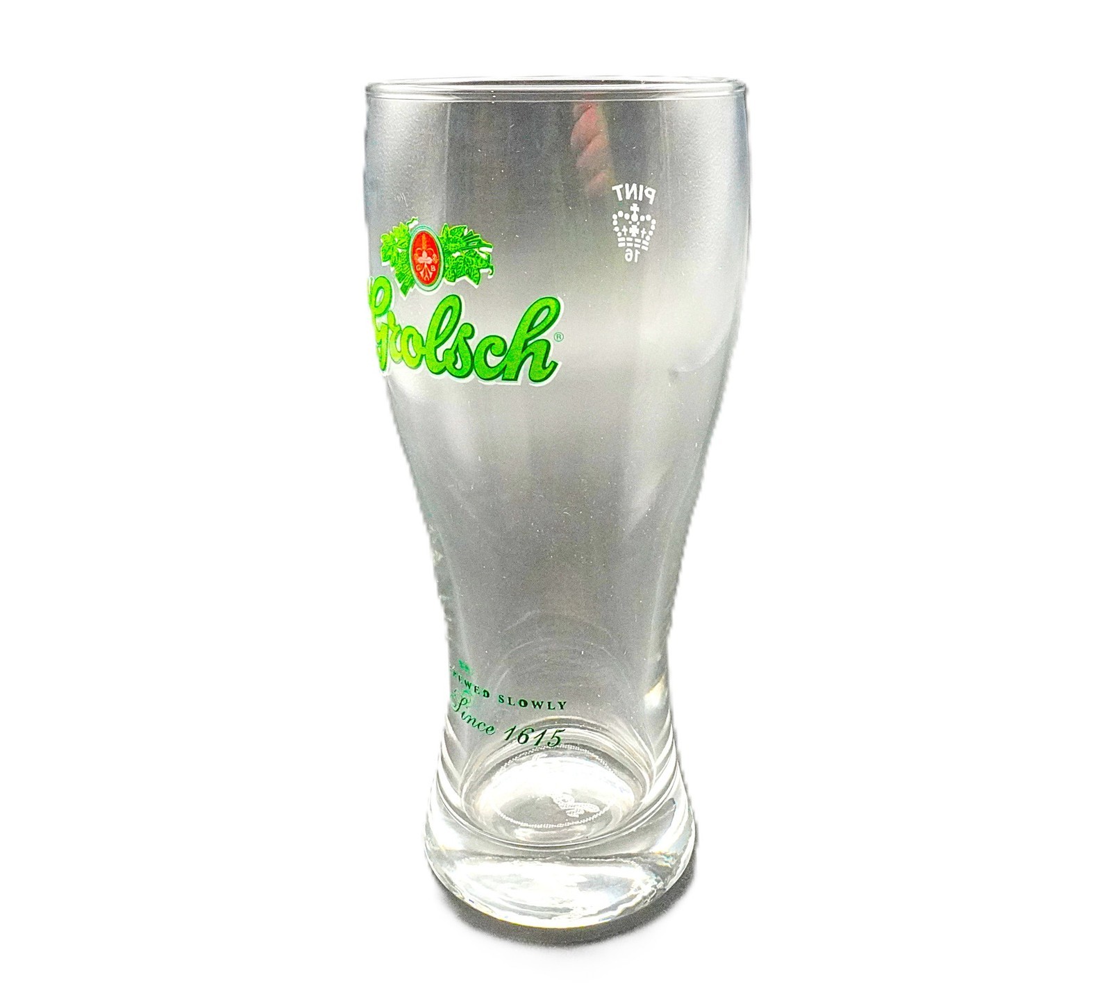Personalised Christmas Gift Grolsch Pint Glass with Your Name/Message Engraved