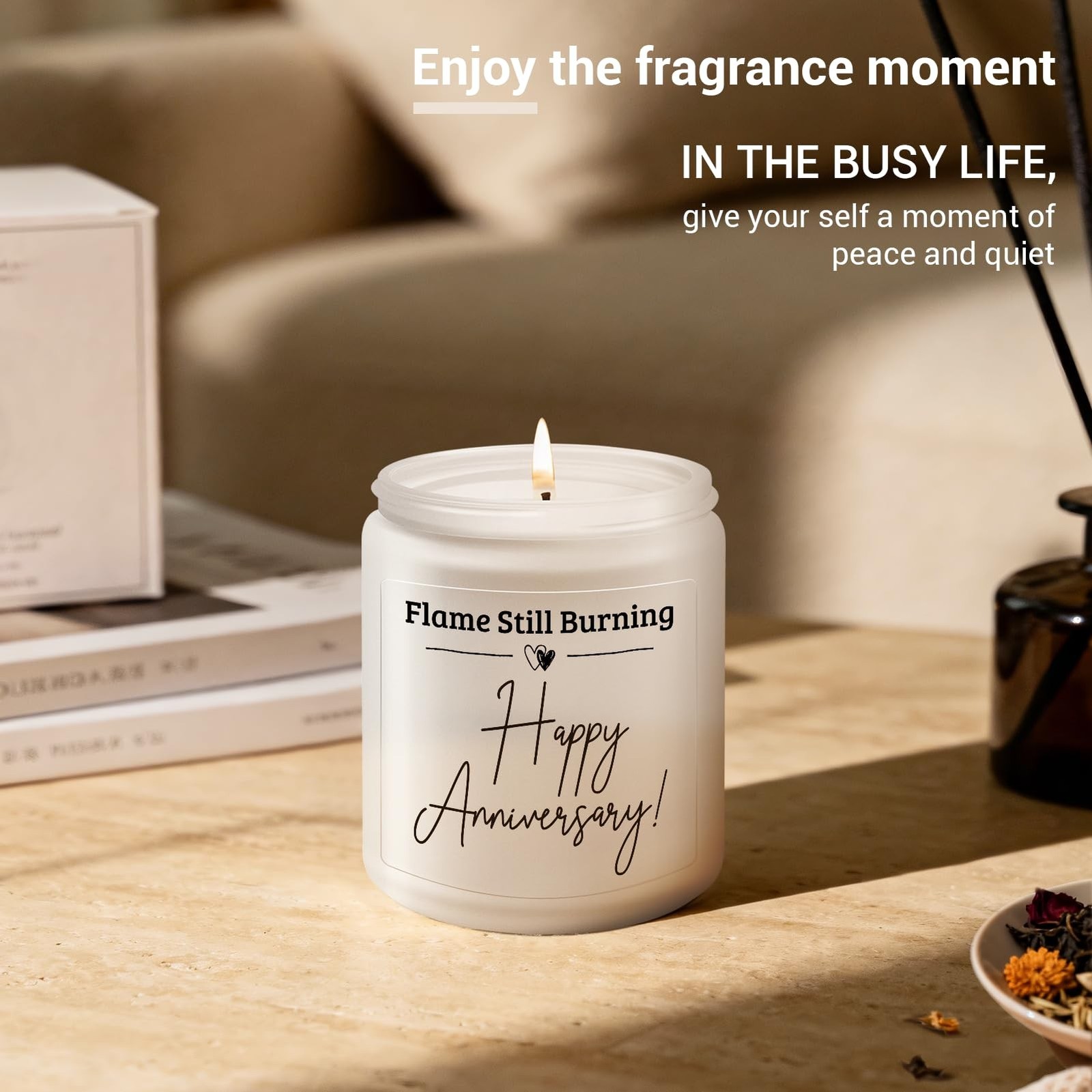 Anniversary Candle Gifts for Women, Aniversario Gifts for Men, Women & Couple…