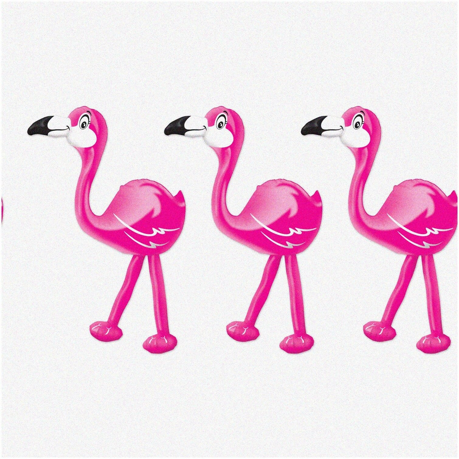 Inflatable Flamingo Decor Set for Parties