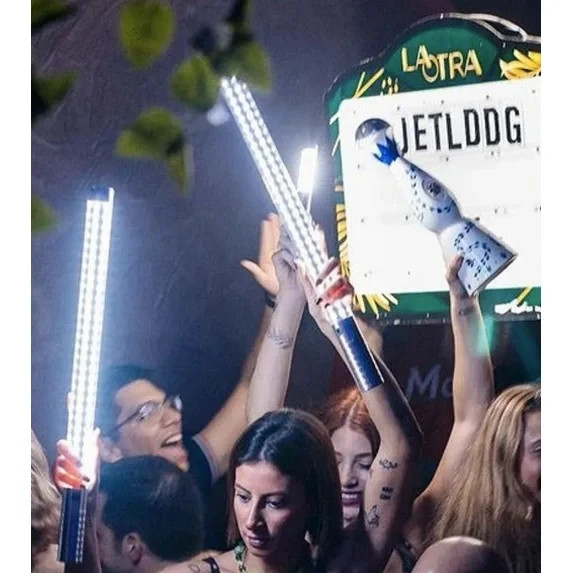 LED STROBE BATON JUMBO VIP Champagne Bottle Service ELECTRONIC Sparklers jumbo