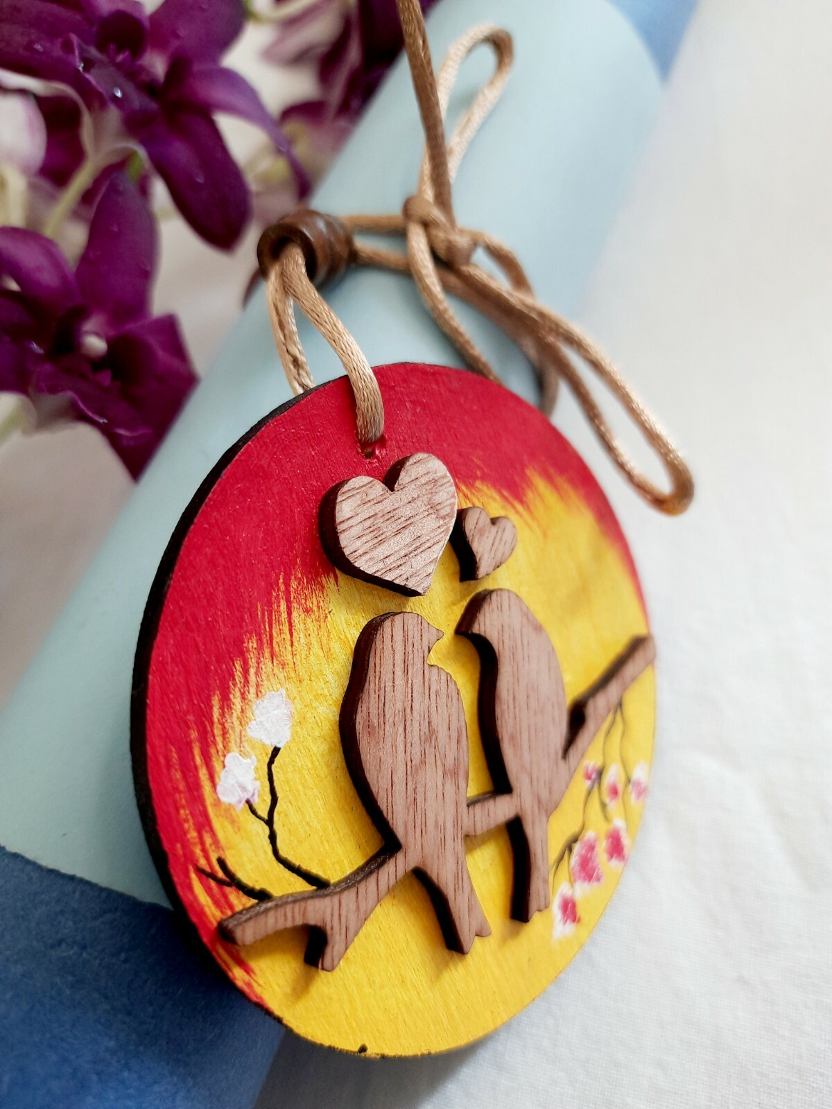 Personalized Hanger To my Beautiful Wife Anniversary Gift for Lover Laser Cut