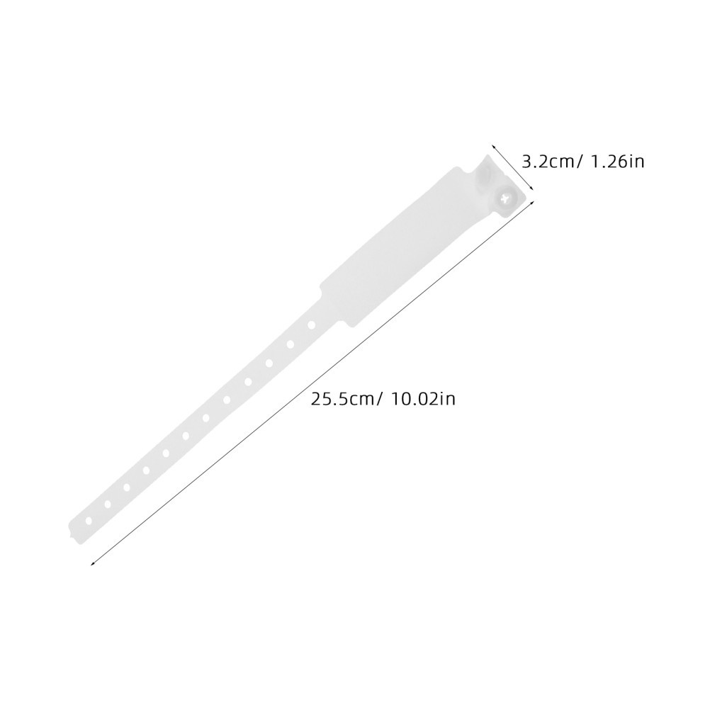 200 Pcs Elderly Information Wristband Hospital Identification Bands