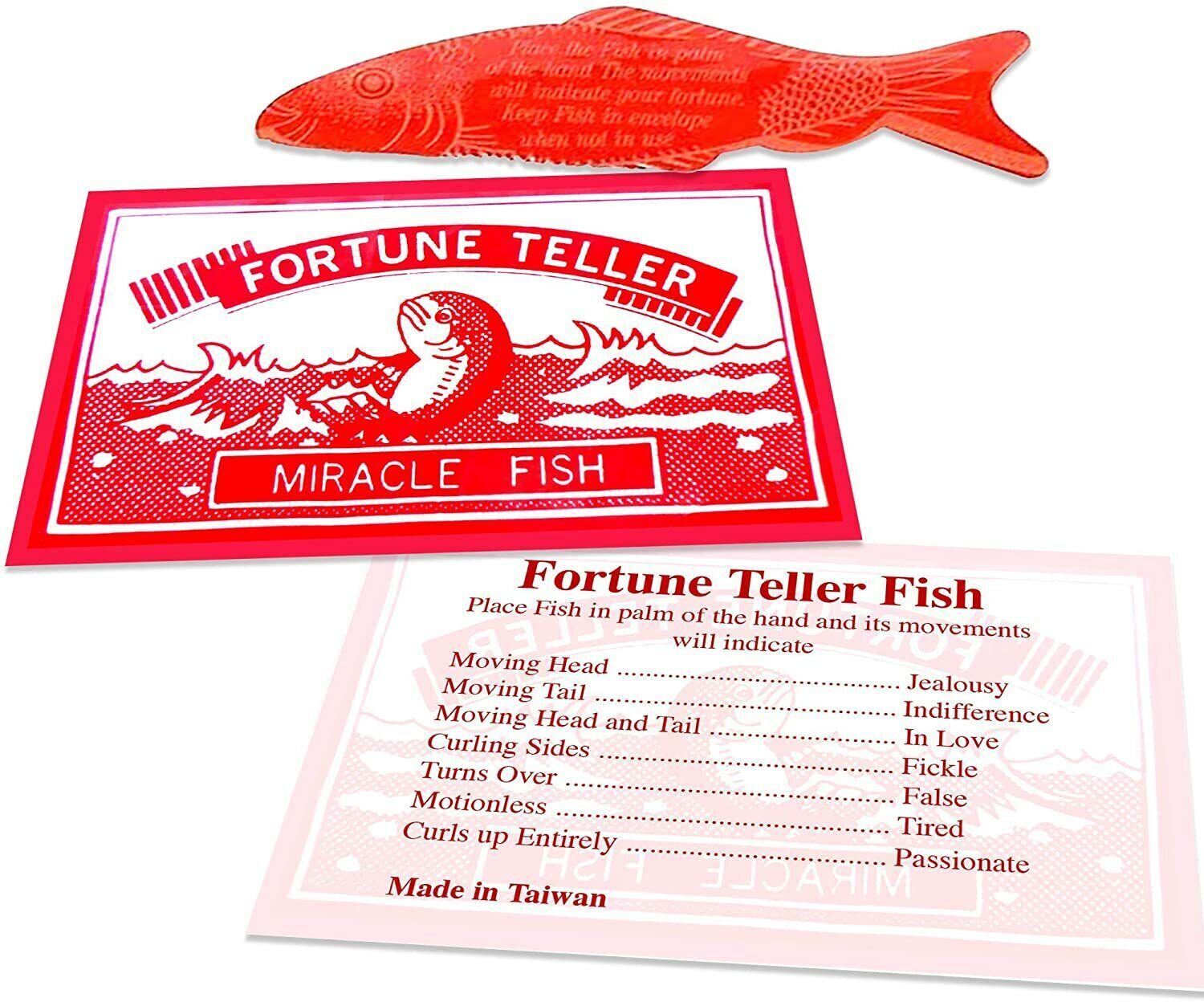1152 Fortune Teller Miracle Fish – Novelty Party Gift Favor Toys – Wholesale Lot