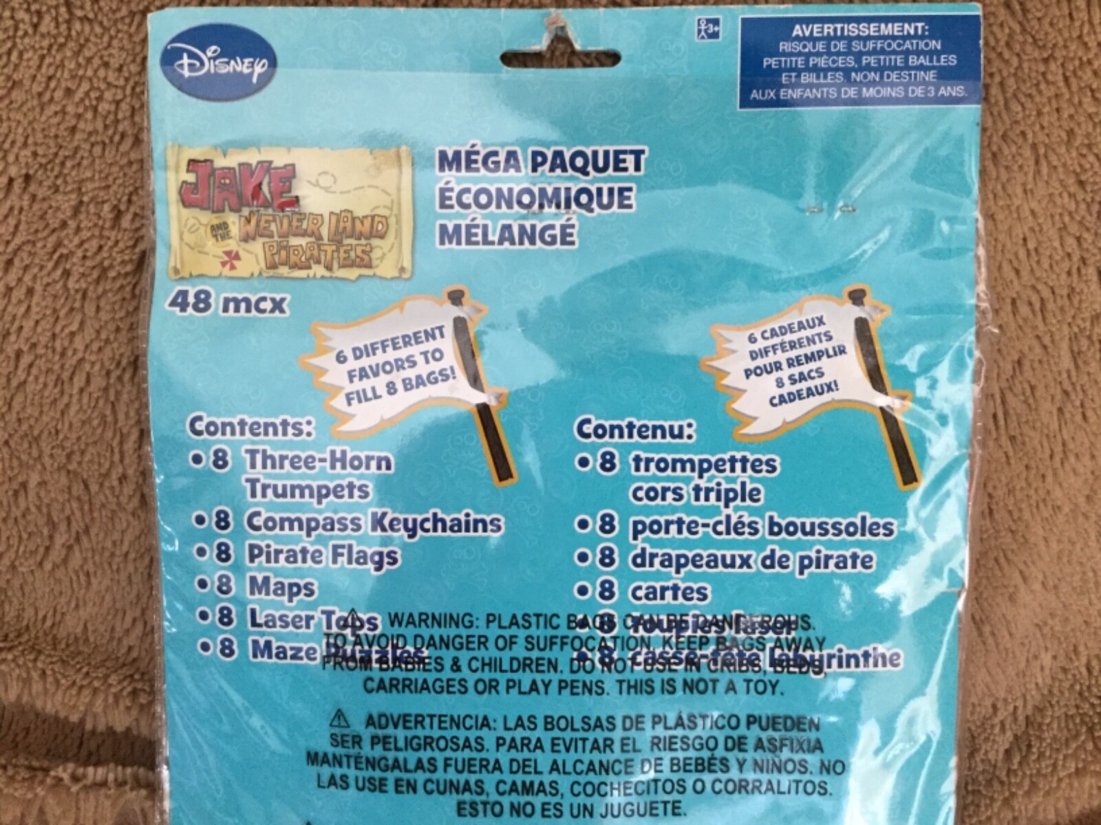 Huge lot Disney jake Neverland Pirates party supplies decorations favors game