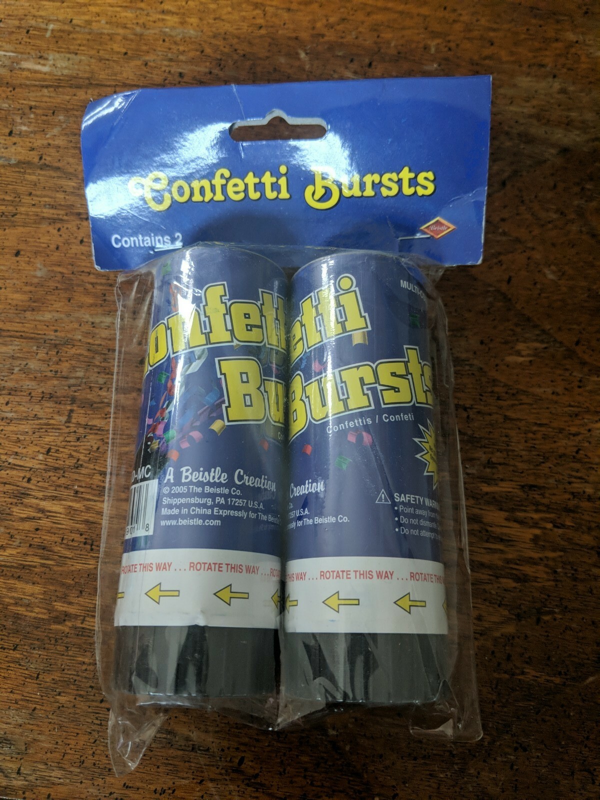 Packaged Confetti Bursts