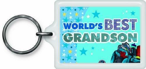 World’s Best Grandson Sentimental Keyring – Birthday Christmas All Occasion Gift